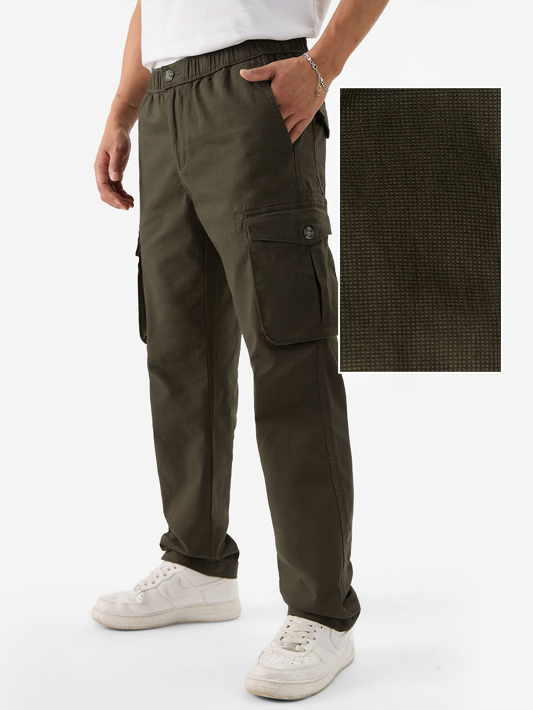 Vintage Mens Pants Cargo Trousers Surplus Work Casual Combats Army Olive  XS-XXL | eBay
